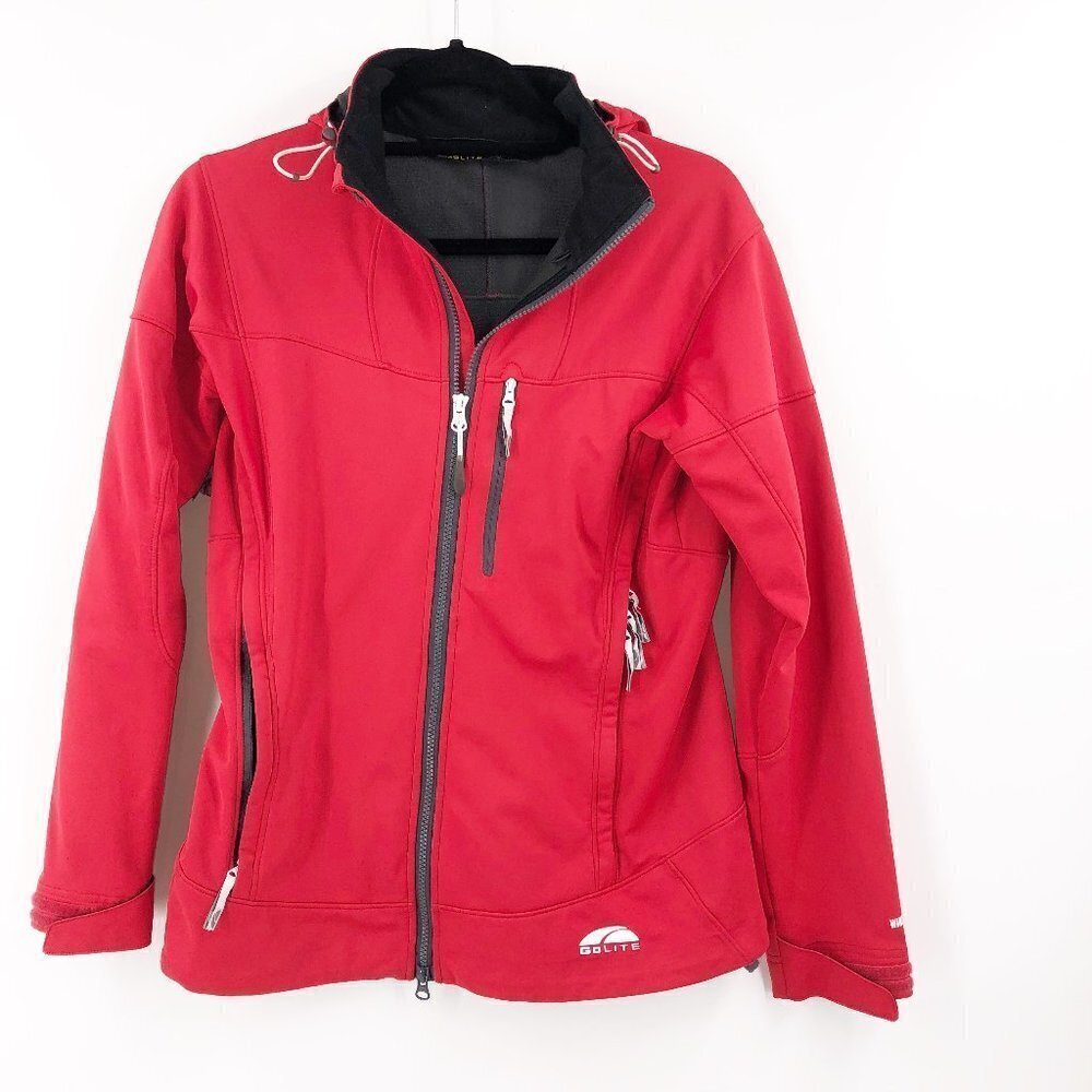 ✅ Go Lite ReScooba Jacket RED Size Medium LIKE NEW CONDITION‎